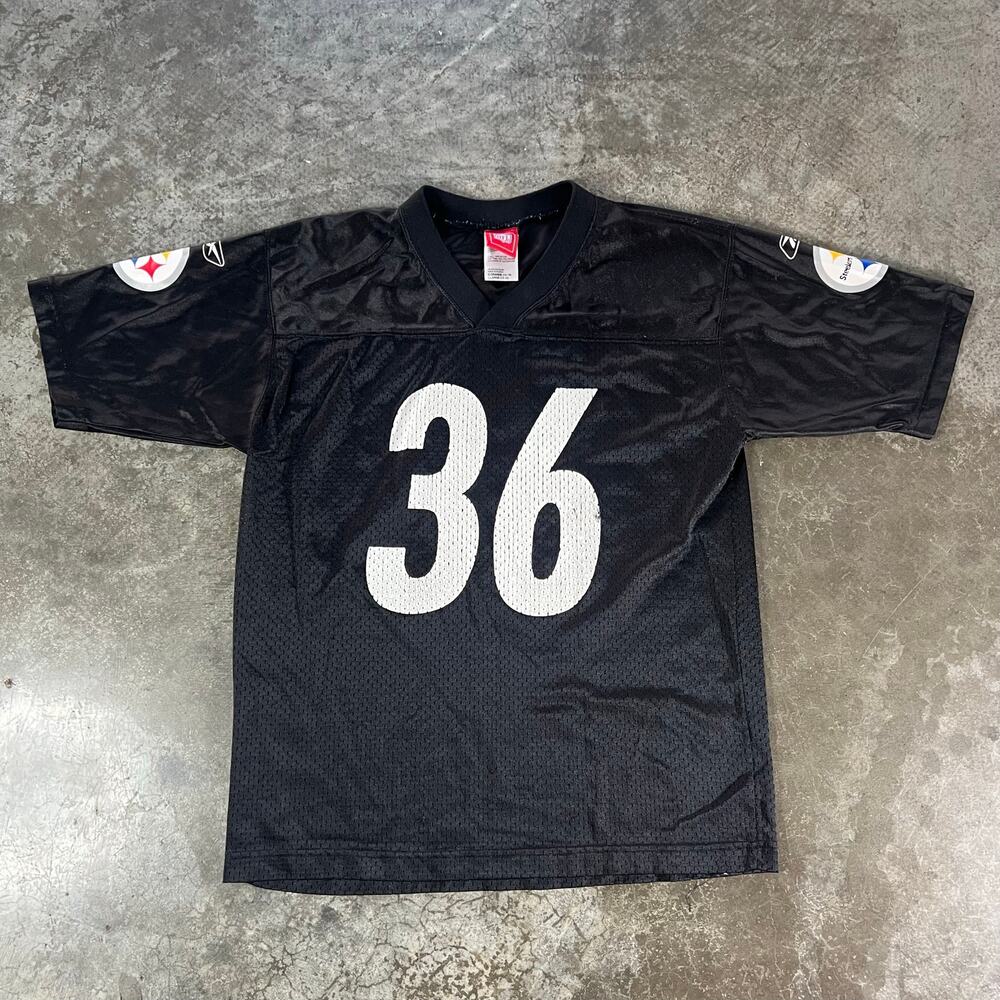 Vintage Pittsburgh Steelers Jerome Bettis #36 Youth Large NFL Football Jersey
